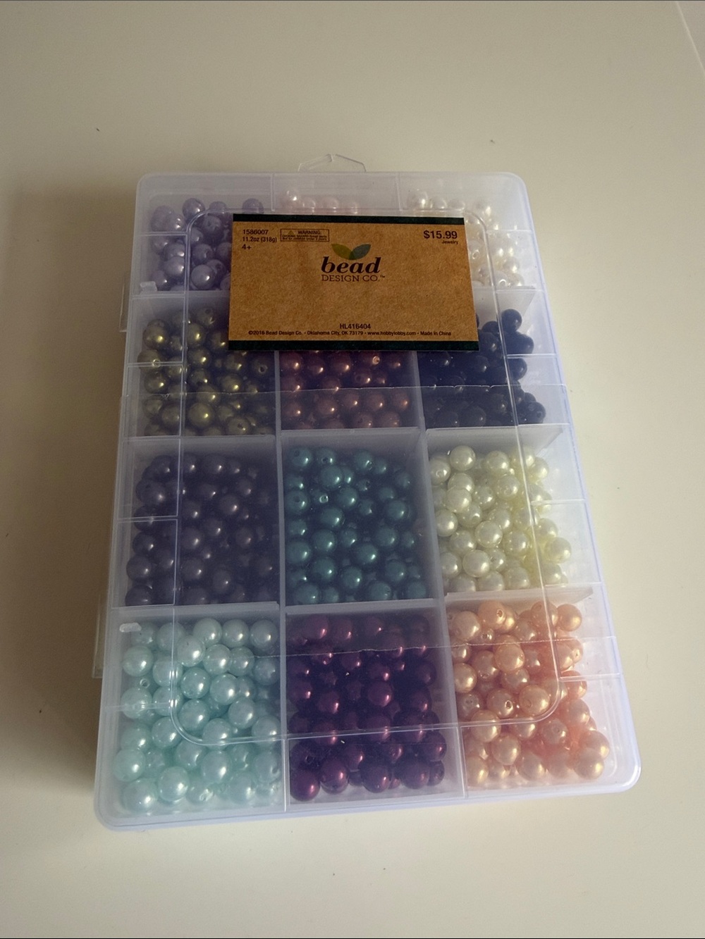 Pearl Bead Set - Multicolor Assortment